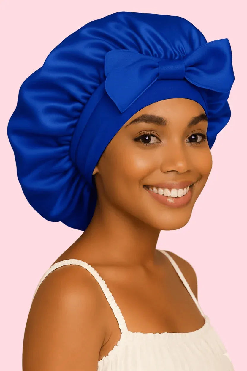 Silk Bonnet for Natural Hair | TrulySilk 100% Mulberry Silk - TrulySilk