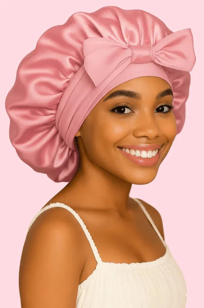Silk Bonnet for Natural Hair | TrulySilk 100% Mulberry Silk - TrulySilk