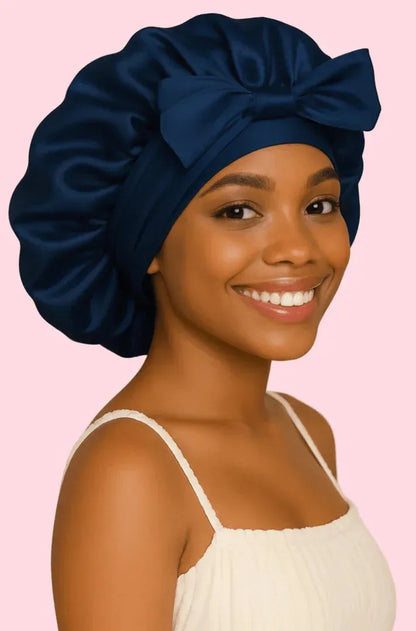 Silk Bonnet for Natural Hair | TrulySilk 100% Mulberry Silk - TrulySilk