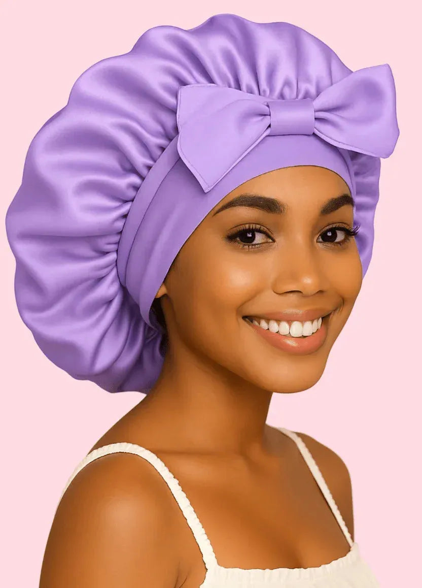 Silk Bonnet for Natural Hair | TrulySilk 100% Mulberry Silk - TrulySilk