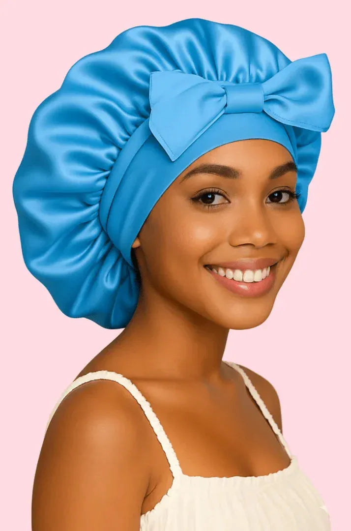 Silk Bonnet for Natural Hair | TrulySilk 100% Mulberry Silk - TrulySilk