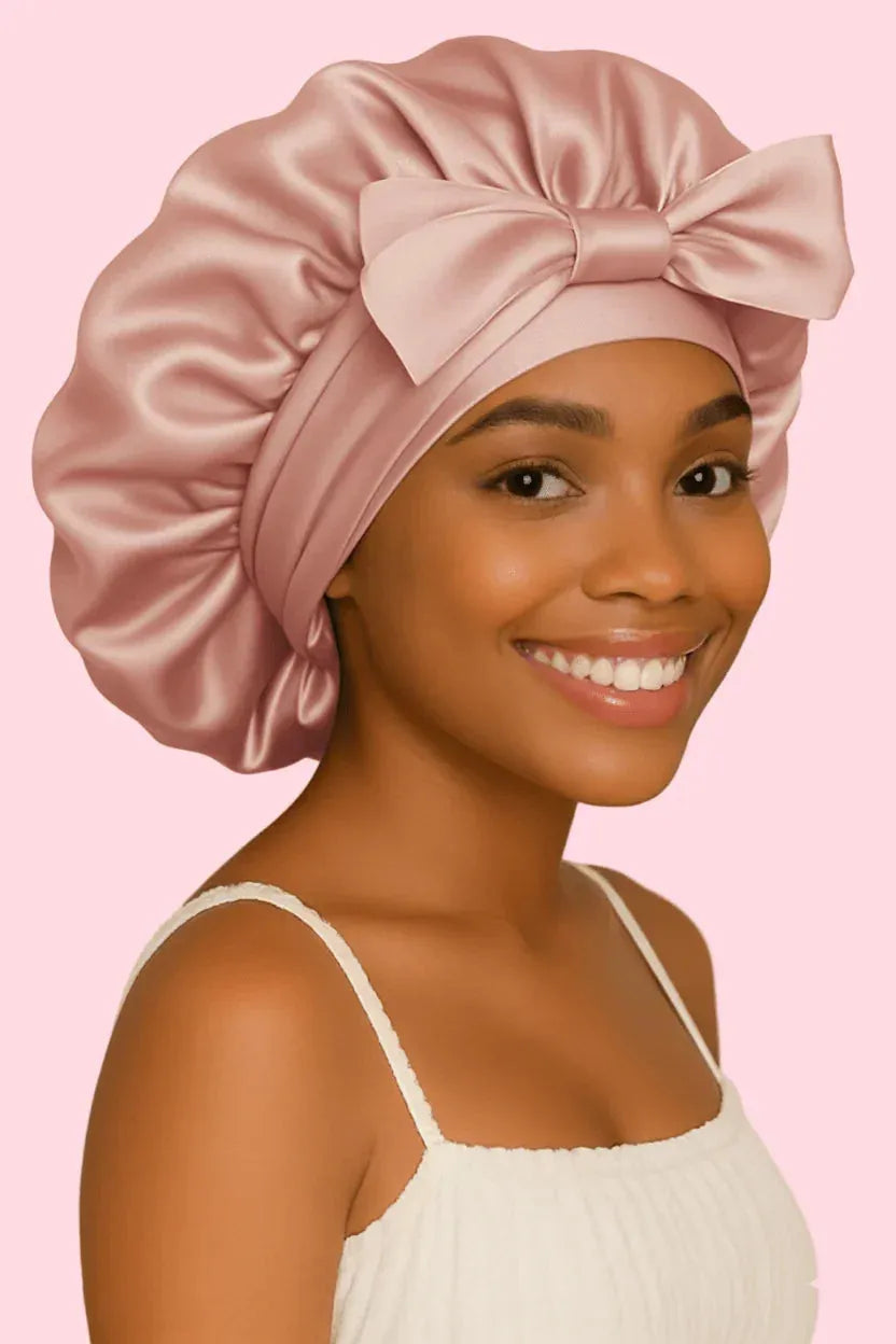 Silk Bonnet for Natural Hair | TrulySilk 100% Mulberry Silk - TrulySilk